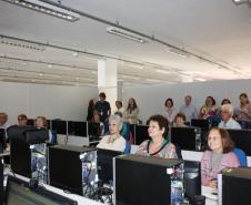 Programa Celepar Cidadã (Curso de inclusão de idosos na era digital), realizado nos dias 19 a 22 de novembro de 2012, manhã