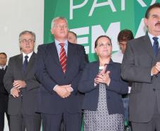 Richa dá posse para os secretários Stephanes, Silvestri e Ratinho Jr