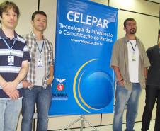 Equipe SEDU/ SESP: Leandro Gomes Nadal, Adilson Flausino, Andre Guilherme Faucz de Lacerda e Guilherme Viana Moura.