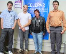 Equipe SEAB: Renato Chrestenzen, Willyam Renato Fernandes, Roza Angelina Brotto e Eric Alexandre da Veiga.