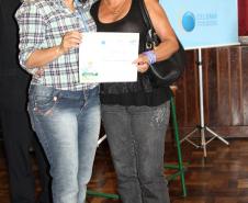 Maria Izabel de Paula, da equipe responsável pela mobilização dos alunos 