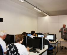 Encerramento do Programa Celepar Cidadã (Curso de inclusão de idosos na era digital), realizado nos dias 19 a 22 de novembro de 2012, manhã