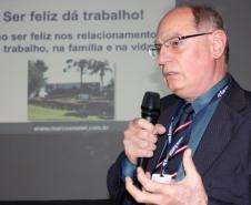 O diretor administrativo-financeiro, Lucio Alberto Hansel representou a diretoria executiva na cerimônia de encerramento da SIPAT