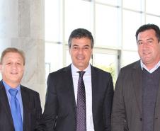 Jacson Carvalho Leite, Beto Richa e Luiz Tarcísio Mossato Pinto