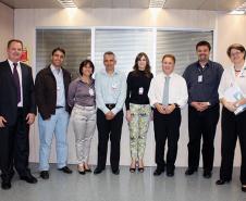 Elcio Jorge Marcowcz, Gustavo, Marisa, Wideraldo, Márcia, Jacson, Henrique Salatino Miorelli e Luciana Becker