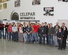 Equipe da Celepar responsável pelo desenvolvimento do sistema para Gestão de Infrações de Trânsito