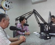 O coordenador Antonio Carlos Schimaleski e a secretária Inês de Paula concederam nesta terça-feira (18), entrevista à Rádio Colmeia sobre o Projeto de Inclusão Social da Pessoa Idosa
