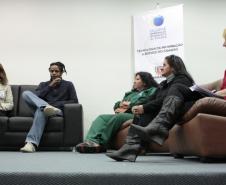 Tião Santos fala sobre a importância da reciclagem de lixo na painel "Lixo e responsabilidade socioambiental"