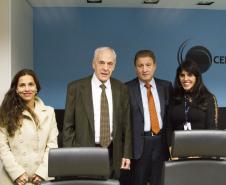 Anamaria Batista, Reinhold Stephanes, Jacson Carvalho Leite e Cristina Romanniuk Fontanelli