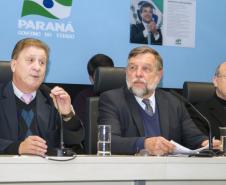 Jacson Carvalho Leite, Flávio Arns e Zaki Akel Sobrinho