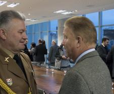 Jacson Carvalho Leite e o coronel Élio de Oliveira Manoel