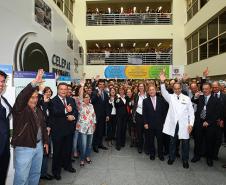 Governador Beto Richa inaugura novo Data Center corporativo do governo e o Centro Integrado de Informações Estratégicas da Celepar. 