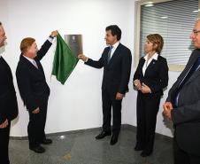 Governador Beto Richa inaugura novo Data Center corporativo do governo e o Centro Integrado de Informações Estratégicas da Celepar.