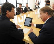 Governador Beto Richa incentiva o uso de ferramentas modernas de comunicação na relação do Estado com a população   