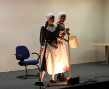 Peça "Papo de corredor", com a Fantástica Companhia de Teatro