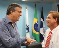 Luciano Pizzatto e Jacson Leite avaliam o uso de soluções de TIC nas ações administrativas e operacionais da Compagas