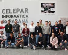 Equipe da Celepar que atende ao Detran