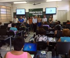 Alunos do Curso de Engenharia de Produção em visita à Celepar