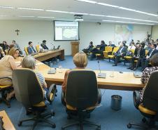 A secretária da Justiça, Cidadania e Direitos Humanos, e presidente do Consej, Maria Tereza Uille Gomes, participa da reunião do Conselho Nacional de Secretários da Justiça, Cidadania, Direitos Humanos e Administração Penitenciária (Consej), na sede da Procuradoria Geral da República (PGR)    