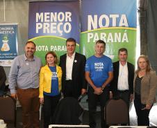 Governador Beto Richa visita a UPS-Cidadania em São José dos Pinhais, no 17º Batalhão de Polícia Militar (17º BPM).São José dos Pinhais, 28/07/2017.Foto: Orlando Kissner/ANPr