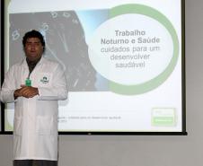 Trabalho noturno e saúde
Palestrante: Alexandre Cristiano de Mattos - Unimed