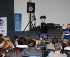 Palestra "Primeiros socorros para crianças e idosos", com o cabo Wellyngton
