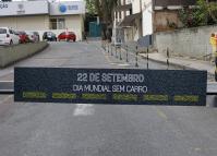 Empregados da Celepar participaram da campanha que envolveu várias ações, como as voltadas ao uso da bicicleta, modal de transporte que recebe apoio da empresa.