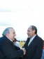 O secretário de Assuntos 
Estratégicos e diretor-presidente 
da CELEPAR, Nizan Pereira (dir.) e o presidente da COHAPAR, Rafael 
Greca  