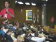 Palestra da CELEPAR, no I Fórum de Tecnologia em Software Livre, no SERPRO/Pr, com o palestrante Nilton Emilio Buhrer Neto, no dia 19 de novembro de 2007