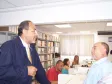 O diretor-presidente da CELEPAR, Nizan Pereira conversa com João Batista Marinho