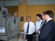 A esq. o secretário de Assuntos 
Estratégicos, Nizan Pereira, o 
Diretor Geral, Fernando Peppes, o 
Coordenador de Informática, Joel 
Ferreira, o diretor-presidente da Celepar, Vanderlei Falavinha Iensen e o secretário do Trabalho, Emprego 
e Promoção Social (Setp), Nelson 
Garcia, no Telecentro Sistema 
Nacional do Emprego (SINE), no dia 
23 de março de 2009, na Semana de 
Inclusão Digital, na SETP