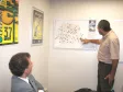 O diretor-presidente da Celepar e secretário de Assuntos Estratégicos do Paraná, Nizan Pereira (dir.) e do Ministério do Planejamento o Gerente de Inovações Tecnológicas, Corinto Meffe (esq.)