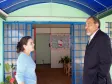 O diretor-presidente da CELEPAR e secretário de Assuntos Estratégicos, Nizan Pereira, visita a Creche da Fundação CELEPAR, ao seu lado a Leonice Rochinski