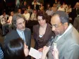 O diretor-presidente da CELEPAR e secretário para 
Assuntos Estratégicos, ao lado dos professores da 
Universidade de Estudos de Padova, localizada no
Norte da Itália, na Escola de Governo, no dia 11 de 
dezembro de 2007