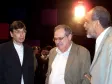 Na foto, o presidente do Instituto
de Pesquisa Econômica Aplicada
(Ipea), Marcio Pochmann e o
diretor-presidente da CELEPAR e
secretário de Assuntos
Estratégicos, Nizan Pereira, na
Escola de Governo, dia 11 de
dezembro de 2007
