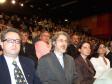 Na foto, o presidente da Associação
Italiana de Ecologia Humana, Roberto 
Masier, a pesquisadora da Faculdade de 
Ciências Agrárias, Elena Pisani e o 
arquiteto Jean Pierre Velo, na Escola 
de Governo,no dia 11 de dezembro de 
2007
