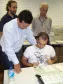 Na foto, o secretário de Segurança 
Pública Luiz Fernando Delazari, o 
Diretor de Operações da CELEPAR, 
Robson Valentin e o gerente de 
serviços operacionais, Jarbas 
Pessoa de Oliveira