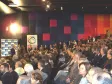O Governador do Paraná, Roberto 
Requião, na Escola de Governo, 15 de 
abril de 2008 