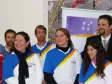 Na foto a equipe do Telecentros 
Paranavegar, o diretor de 
desenvolvimento, Henrique Salatino 
Miorelli (à dir.) e a gerente de 
inclusão digital, Marilaide de 
Quadros (à esq.)