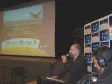 O secretário do Meio Ambiente e Recursos Hídricos, Rasca Rodrigues, na Escola de Governo, no dia 02/10/2007 com a presença da Ministra do Meio Ambiente, Marina Silva
