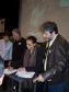 A Ministra do Meio Ambiente, Marina Silva, o secretário da Educação, Mauricio Requião, a secretária de Ciência, Tecnologia e Ensino Superior, Lygia Pupatto, o governador Roberto Requião, na assinatura dos convênios, termos de compromisso e de cooperação técnica com diversas secretarias do governo paranaense