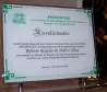 A homenagem da Associação Regional 
da Casas Familiares Rurais do Sul 
do Brasil (Arcafar Sul), entregue 
ao Governador do Paraná, Roberto 
Requião, na Escola de Governo, dia 
19 de agosto de 2008