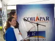 A gerente de Inclusão Digital da 
Celepar, Marilaide de Quadros, na 
inauguração do Telecentro 
Paranavegar em Pinhais