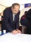 O secretário de Assuntos 
Estratégicos e diretor presidente 
da Celepar, Nizan Pereira, na 
assinatura do convênio do 
Telecentro Paranavegar em Pinhais