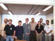 O Diretor de Operações, Robson Valentin (e/d), o assessor de planejamento, Fabiano Augusto Parizotto Mormul, da Assessoria de Comunicação Social, Luiz Fernando Esteche, da Celepar, do Ministério do Planejamento o Gerente de Inovações Tecnológicas, Corinto Meffe, o diretor-presidente da Celepar e secretário de Assuntos Estratégicos do Paraná, Nizan Pereira, a gerente de Inclusão Digital, Marilaide de Quadros, o Diretor de Desenvolvimento, Henrique Salatino Miorelli e o técnico, Holiwod Borges