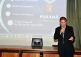 Após assinatura do acordo de cooperação entre a Celepar e a Prefeitura de Londrina, o presidente Jacson Carvalho Leite ministrou palestra sobre a utilização de soluções de TI pelo Governo do Estado do Paraná
