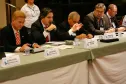 O presidente do Conselho de Associadas, Joaquim José Fernandes da Costa Junior e demais autoridades, na 117ª Reunião Ordinária do Conselho das Associadas da Associação Brasileira de Entidades Estaduais de Tecnologia da Informação e Comunicação (Abep) em Curitiba/PR, nos dias 09 e 10 de fevereiro de 2012