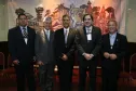 Da esquerda para a direita: Carlson Aquistapasse, Cassio Taniguchi, José Richa Filho, Joaquim José Ferandes da Costa Jr e Jacson Carvalho Leite