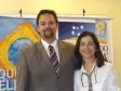 Funcel com 15 anos, Maria de Lourdes Kalache 
e o diretor de desenvolvimento, Henrique 
Salatino Miorelli

