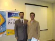 Celepar com 15 anos, Sérgio Luiz Furtado da Rosa  
e o diretor de desenvolvimento, Henrique Salatino 
Miorelli